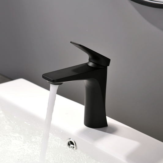 Mitigeur monocommande Lavabo WasserKraft coloris Noir