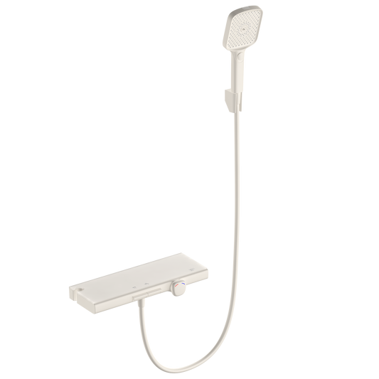 Ensemble de douche thermostatique WasserKraft numérique Blanc